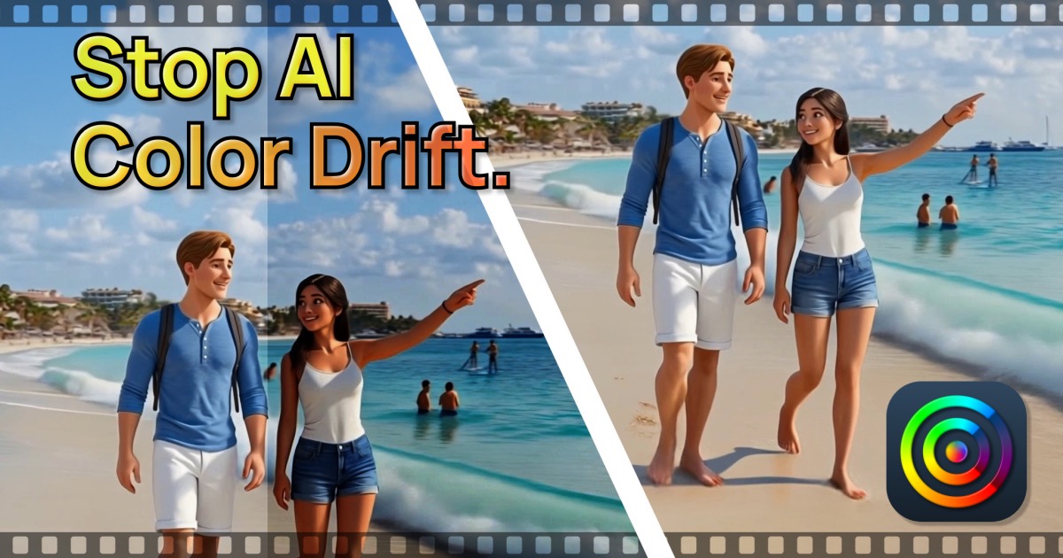 Color Correct — Stop AI Color Drift | Precision Video Color Matching